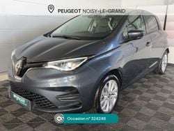 Gris Utilisé 2020 Renault Zoe Zen Citadine | 9 920 € (Bon prix)