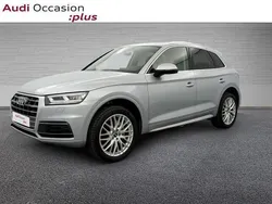 Argent fleuret métallisé Utilisé 2019 Audi Q5 Sport SUV | 37 900 € (Prix juste)