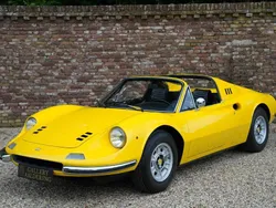 Jaune Utilisé 1973 Ferrari Dino 246 Cabriolet | 509 000 €