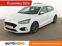 Blanc Occasion 2020 Ford Focus ST-Line Berline | 13 690 € (Prix juste)