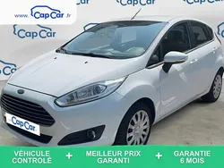 Blanc Utilisé 2016 Ford Fiesta Trend Citadine | 7 290 € (Prix juste)