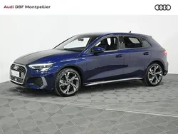 Bleu navarre métallisé Utilisé 2024 Audi A3 Sportback e-tron S-Line Berline | 34 480 € (Bon prix)
