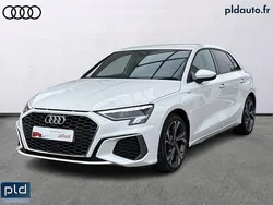 Blanc Utilisé 2021 Audi A3 S-Line | 30 990 € (Prix juste)