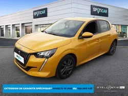 Jaune Utilisé 2021 Peugeot 208 Style Citadine | 9 790 € (Prix juste)