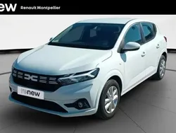 Blanc Utilisé 2023 Dacia Sandero Expression Citadine | 13 999 € (Prix juste)