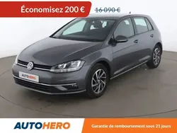 Gris Utilisé 2017 VW Golf VII Sound Berline | 15 890 € (Bon prix)