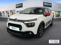 Blanc Utilisé 2021 Citroën C3 PureTech Citadine | 10 290 € (Bon prix)