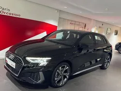 Noir Utilisé 2022 Audi A3 e-tron S-Line Citadine | 32 980 € (Prix juste)