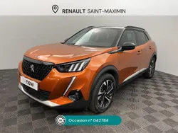 Orange Utilisé 2021 Peugeot 2008 GT SUV | 18 990 € (Prix juste)