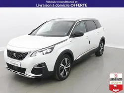 Blanc Utilisé 2018 Peugeot 5008 GT-line Monospace | 16 900 € (Prix assez cher)