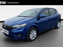 Bleu Utilisé 2022 Dacia Sandero Comfort Citadine | 13 490 € (Prix juste)