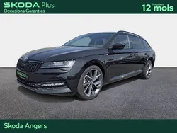 Noir Utilisé 2022 Skoda Superb SportLine | 29 990 € (Prix juste)