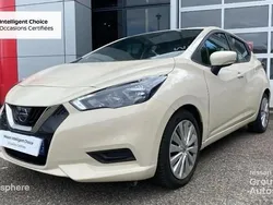 Beige Utilisé 2021 Nissan Micra Acenta Citadine | 12 999 € (Prix juste)