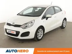 Blanc Utilisé 2014 Kia Rio Motion Citadine | 8 090 € (Prix juste)