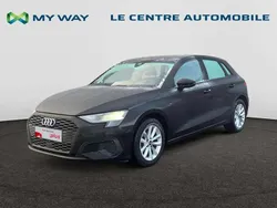 Noir Utilisé 2021 Audi A3 Sportback Berline | 22 990 € (Prix juste)