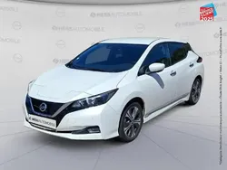 Blanc Utilisé 2021 Nissan Leaf N-Connecta Citadine | 12 499 € (Prix juste)