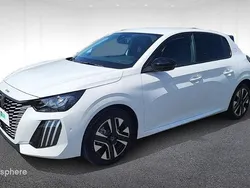Blanc Nouvelle 2025 Peugeot 208 Allure Citadine | 22 578 € (Prix juste)