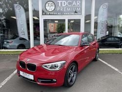 Rouge Utilisé 2014 BMW 118 Sport Line Citadine | 15 990 € (Prix assez cher)