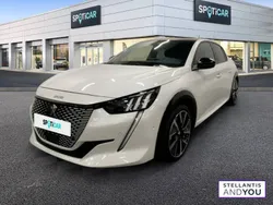 Blanc Utilisé 2020 Peugeot e-208 GT Citadine | 15 990 € (Prix cher)