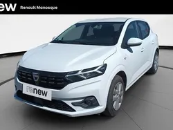 Blanc Utilisé 2022 Dacia Sandero Comfort Citadine | 13 990 € (Prix juste)