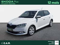 Blanc Utilisé 2021 Skoda Fabia Berline | 15 680 € (Bon prix)