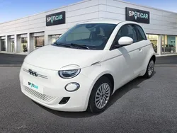 Blanc Utilisé 2022 Fiat 500e Action Citadine | 14 990 € (Prix assez cher)
