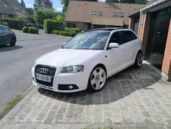 Blanc Utilisé 2007 Audi A3 Sportback S-Line Citadine | 6 100 €