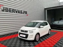 Blanc Utilisé 2021 Citroën C1 Feel Citadine | 9 590 € (Prix juste)