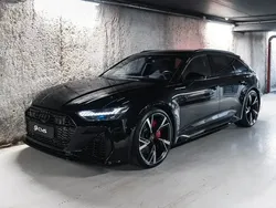 Noir Utilisé 2020 Audi RS6 Break | 105 900 € (Prix assez cher)