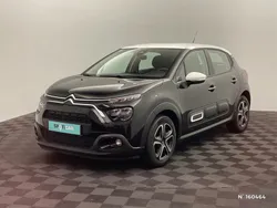 Noir Utilisé 2022 Citroën C3 PureTech Citadine | 10 980 € (Bon prix)