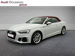 Blanc glacier métallisé Occasion 2023 Audi A5 Cabriolet S-Line Cabriolet | 39 900 € (Bon prix)