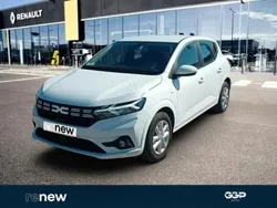Blanc Utilisé 2024 Dacia Sandero Expression Citadine | 16 999 € (Prix juste)