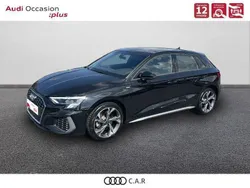 Noir Utilisé 2023 Audi A3 Sportback S-Line Berline | 35 900 € (Prix juste)
