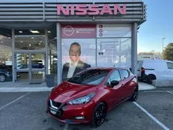 Rouge Utilisé 2022 Nissan Micra Citadine | 14 485 € (Prix juste)