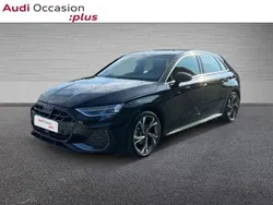 Noir Utilisé 2024 Audi A3 Sportback S-Line Berline | 38 390 € (Prix cher)