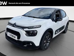 Blanc banquise (o) Utilisé 2021 Citroën C3 Shine Citadine | 14 299 € (Prix assez cher)