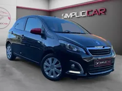 Noir Utilisé 2016 Peugeot 108 Envy Citadine | 7 390 € (Prix juste)
