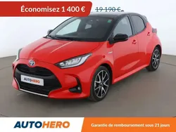 Rouge Utilisé 2021 Toyota Yaris Hybrid Citadine | 17 790 € (Bon prix)