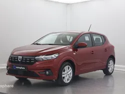 Rouge Utilisé 2021 Dacia Sandero Comfort Citadine | 13 699 € (Prix juste)