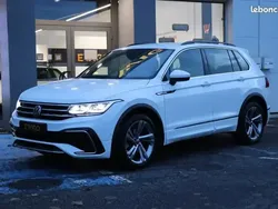 Blanc Utilisé 2023 VW Tiguan R-line SUV | 35 990 € (Prix juste)