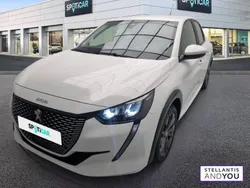 Blanc Utilisé 2021 Peugeot e-208 Style Citadine | 13 590 € (Bon prix)
