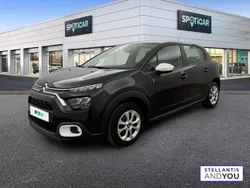 Noir Utilisé 2023 Citroën C3 PureTech Citadine | 11 690 € (Prix juste)