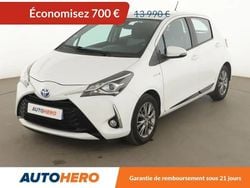 Blanc Utilisé 2017 Toyota Yaris Hybrid Citadine | 13 290 € (Bon prix)