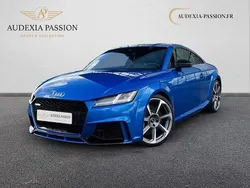 Bleu ara cristal Utilisé 2018 Audi TT RS Exclusive Coupé | 68 890 € (Prix assez cher)