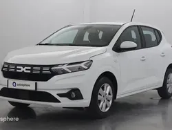 Blanc Utilisé 2023 Dacia Sandero Expression Citadine | 14 499 € (Prix juste)