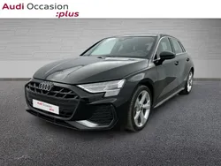 Noir Utilisé 2024 Audi A3 Sportback S-Line Berline | 35 290 € (Bon prix)
