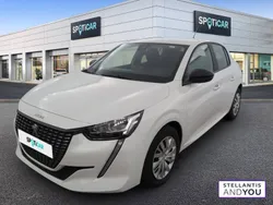 Blanc Utilisé 2022 Peugeot 208 Active Citadine | 12 290 € (Prix juste)