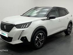 Blanc Occasion 2021 Peugeot 2008 GT SUV | 16 679 € (Prix assez cher)