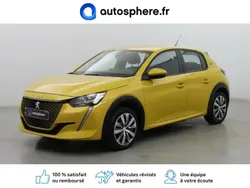 Jaune Utilisé 2021 Peugeot e-208 Active Citadine | 15 990 € (Prix juste)