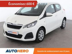Blanc Utilisé 2016 Peugeot 108 Active Citadine | 7 590 € (Prix juste)